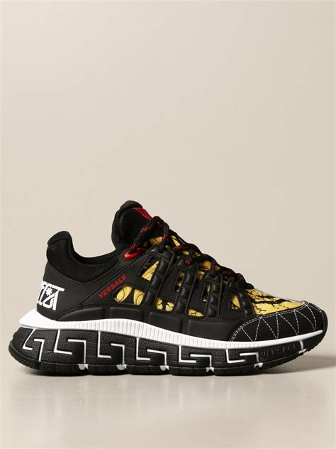 versace collection sneakers sale|versace denim shoes.